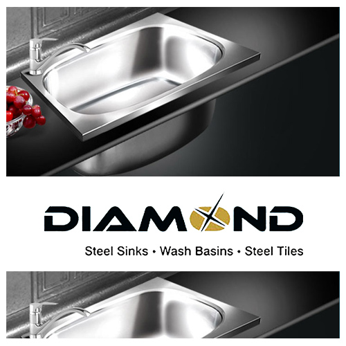 Diamond kitchen sinks - Sink with Border