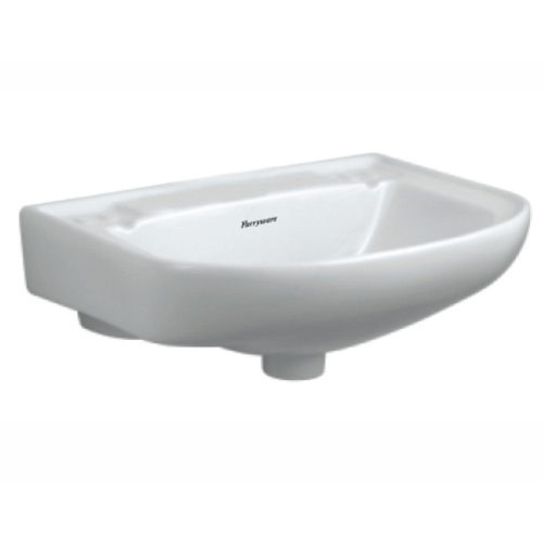 Parryware Indus Wall-Hung Ceramic Wash Basin C0471 in White Colour