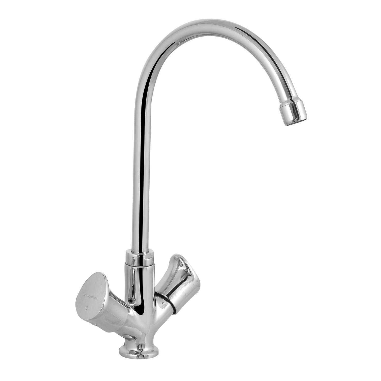 Parryware Droplet Deck Mounted Sink Mixer G4750A1 (Quarter Turn Range with Ceramic Innerhead)