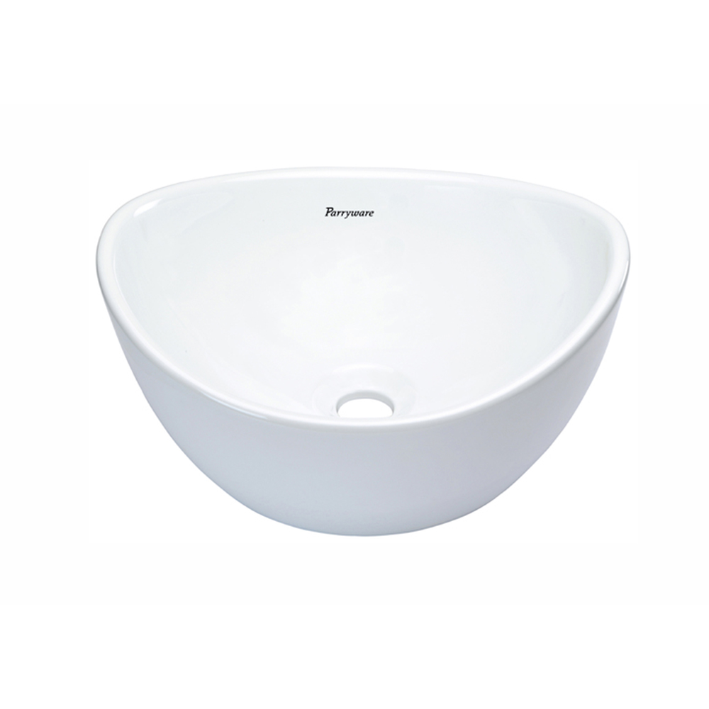 Parryware Vallure Bowl Basin C04621C Over Counter Top Basin in White colour