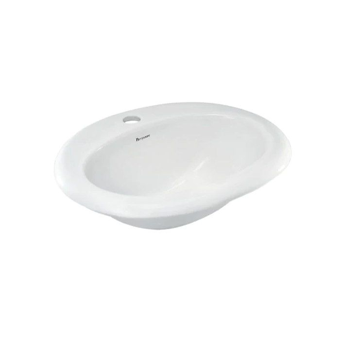 Parryware Mini Oval Counter Top Basin C0438 (White)