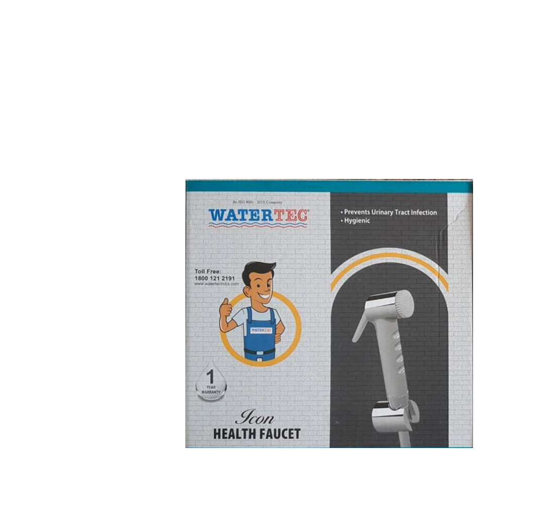 WATERTEC Health Faucet - Model : ICON -1.5mtr, White