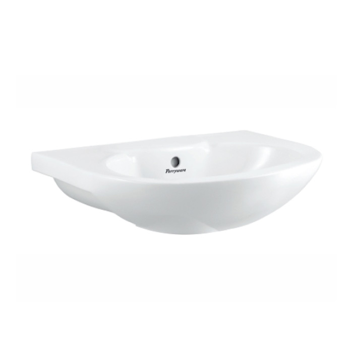 Parryware Titan Wall Hung Basin(640x515x210mm) C0436 - White