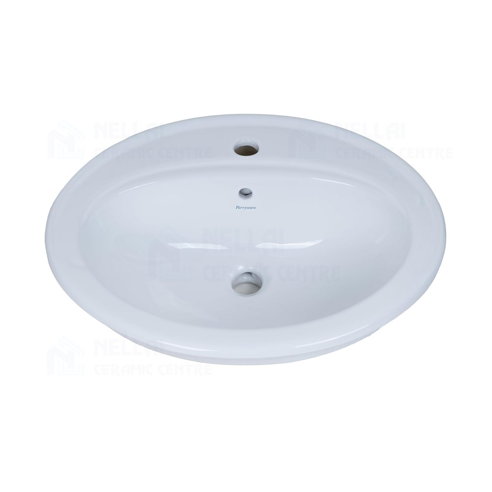 Parryware Leeds N Counter Top Basin C0483 (White)