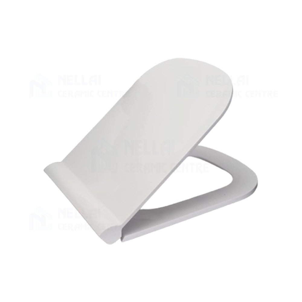 Parryware Verve Soft Close Toilet Seat Cover with Hinges - E82941C